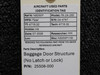 25508-000 Piper PA-24-260 Baggage Door Structure (No Latch or Lock)