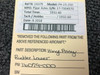 16079-000 Piper PA23-250 Hinge Assembly Rudder Lower