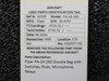 Piper PA-24-260 Goodie Bag with Switches, Rods, Microphone, Relays