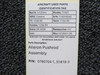 0760704-1, S1819-3 Cessna T182T Aileron Pushrod Assembly