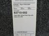 83710-002 Piper PA46-350P Main Wheel Hub Cap with Hole LH or RH