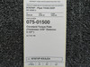 075-01500 (Alt: 451-786) Cleveland Torque Plate (Thickness: 0.69” Distance: 3.137”)