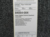 84054-004 Piper PA46-350P Engine Control Quadrant Assembly