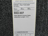 653-337 Piper PA46-350P Mixture Control Cable Assembly (Length: 114”)