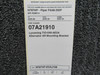 07A21910 Lycoming TIO-540-AE2A Alternator Aft Mounting Bracket