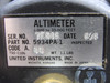 5934PA-1 United Instruments Inc. Altimeter (Code: A.86)