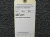 687-211 Piper PA46-350P Spacer Cover Switch