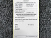 95-824016 Beechcraft 95 Nose Gear Shock Absorber Barrel Assembly