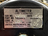 5934A-1 United Instruments Altimeter Indicator (Lighted)