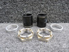60014, 30504-093, 35367-001 Aviat Husky A-1 Main Gear Nut, Tube & Spacer Set