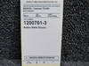 1200761-3 Cessna T210R Button Static Source