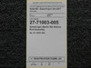 27-71003-005 (Alt: 27-19097-005) Swearingen SA-226T Merlin IIIA Aileron Rod Assembly