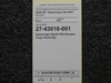 27-43018-001 Swearingen SA-226T Merlin IIIA Elevator Hinge Assembly