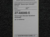 27-44046-5 (Alt: 27-44046-001) Swearingen SA-226T Elevator Quadrant Assembly