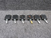 W31-X1020-20, W31-X1020-10 Tyco Toggle Switch Set of 6 (Amps: 7.5, 10, 15, 20)