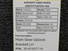 35-815077-14 Beechcraft F33A Main Gear Uplock Bracket LH