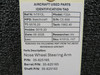 35-825165 Beechcraft F33A Nose Wheel Steering Arm