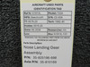 35-825196-698 Beechcraft F33A Nose Landing Gear Assembly