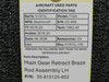 35-815125-602 Beechcraft F33A Main Gear Retract Braze Rod Assembly LH