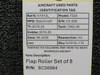 BC56984 Beechcraft F33A Flap Roller Set of 8