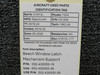 002-430055-19 (Use: 002-430055-39) Beech F33A Window Latch Mechanism Support