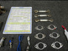 Beechcraft F33A Goodie Bag with Switches, Solenoids, Antenna, Checklist, Etc