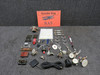 Beechcraft F33A Goodie Bag with Switches, Solenoids, Antenna, Checklist, Etc