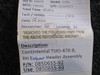 0850655-92 (Use: 0850655-94) Continental TSIO-470-B Exhaust Header RH