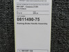 0811490-75 Cessna 210H Parking Brake Handle Assembly