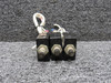 111-201-101 Wood Electric Circuit Breaker Set of 3
