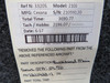1211423-1 Cessna 210J Bulkhead Main Gear STA: 59.70