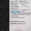 0861706-1 Cessna T310R Co-Pilot Rudder Pedal