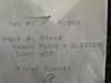 57440 Plug and Bleeder (NEW OLD STOCK) (SA)