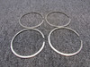 536939-P020 Continental Piston Ring Set of 4 (New Old Stock)