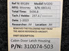 310074-503 Mooney M20G Housing Assy Door Latch