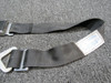 90-91R60 Beechcraft A23 Aero Fabrications Seat Belt Assembly LH / RH (Black) BAS Part Sales | Airplane Parts