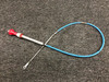 Vernier 9862066-3 Cessna A185F Vernier Control Cable Assembly Mixture Length 46-3/4