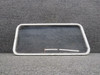 0711050-37 Cessna A185F Flat Window Assembly LH (Clear) BAS Part Sales | Airplane Parts