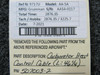 Grumman 507003-2 Grumman AA-5A Carburetor Heat Control Cable L 46-1/4