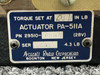 29510-0500 Cessna 401 ARC PA-511A Servo Actuator Assy (28V) BAS Part Sales | Airplane Parts