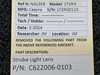 C622006-0103 Cessna 172RG Strobe Light Lens