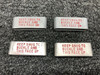 Beechcraft 35-534281 Beechcraft Belt Collar Set of 4 NEW OLD STOCK SA