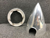 C-3532-24P / C-2294-19P Beechcraft A36TC Propeller Spinner 3 Blade W/ Bulkhead BAS Part Sales | Airplane Parts
