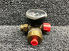 Beechcraft A36TC Thermo Oxygen Regulator Valve Assembly W/ Gauge BAS Part Sales | Airplane Parts