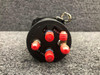 United Instruments 6221 Beechcraft 95-B55 United Inst Fuel Pressure Indicator Lighted Volts 24