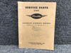 1950 Aircooled Motors Franklin Engine Service Parts List 6A4-150-B3 / 6A4-145-A3