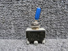 512TS1203-3 (Alt: 35-380053-1) Micro Switch Toggle Switch Assy (28V, 15A) (Blue)