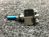 512TS1203-3 (ALT: 35-380053-1) Toggle Switch Assembly (28V, 15A) (Blue) BAS Part Sales | Airplane Parts