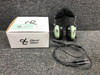 12507G-44 (M/N: H10-13S) David Clark Headset W/ Mic Dual Plug In (NEW OLD STOCK)
