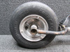19431-10 / 194159-10 Bellanca 14-19-3A Nose Gear Strut Assy W/ Links, Wheels, & Tire